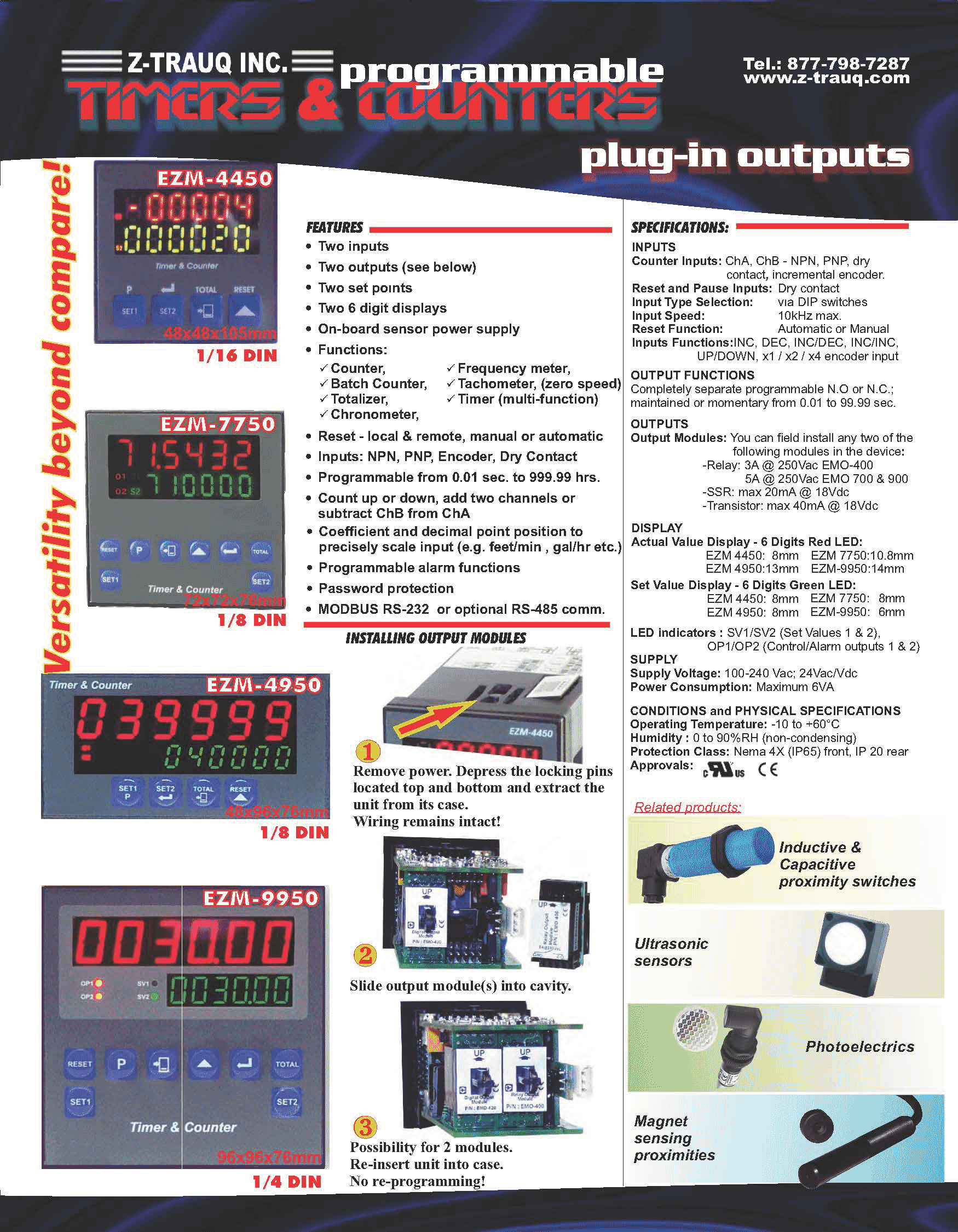 electronic counters